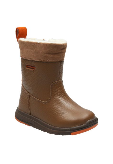 Bota Cuero Niño Yuma Pro Café (26 - 29)-0
