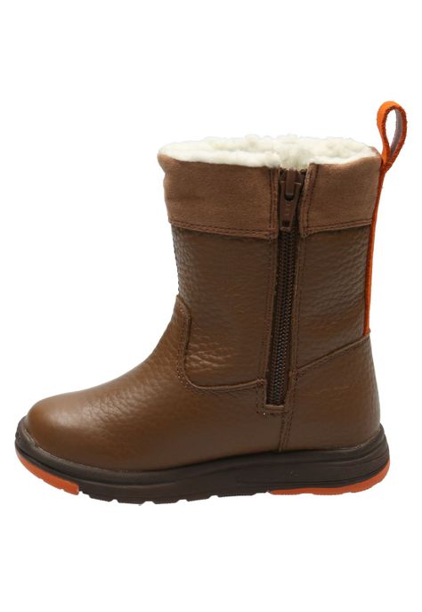 Bota Cuero Niño Yuma Pro Café (26 - 29)-4