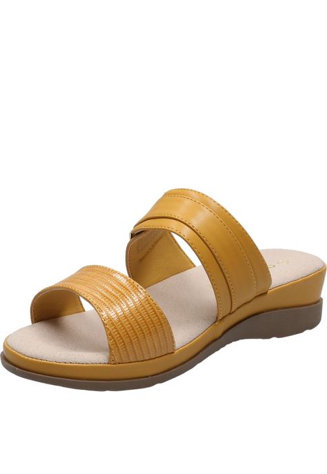 Sandalia Mujer Bold Mostaza-4