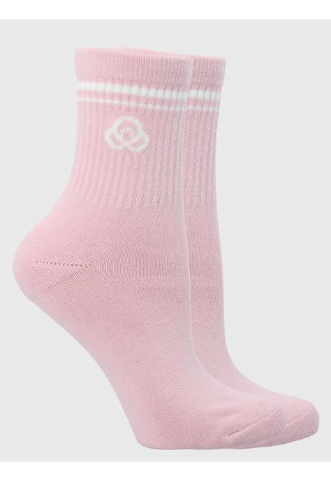 Pack 2 Calcetines Mujer Quarter Rosado-0