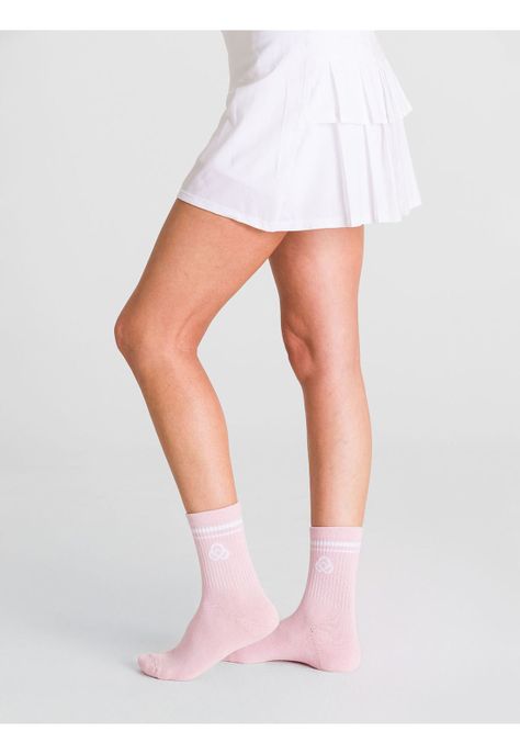 Pack 2 Calcetines Mujer Quarter Rosado-1