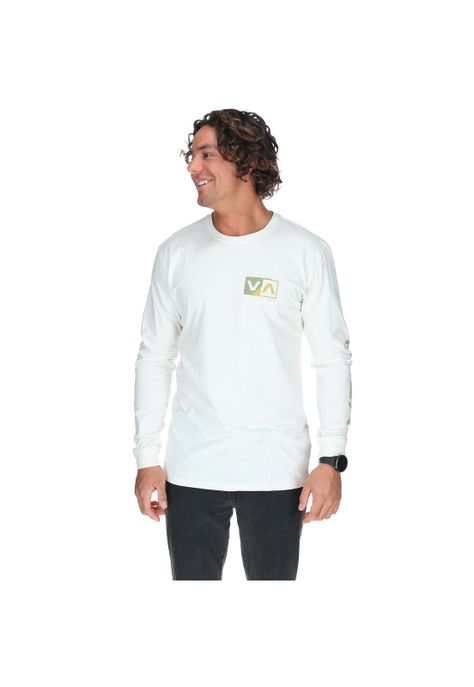 Polera M/C Hombre Shifted Ls Blanco-0
