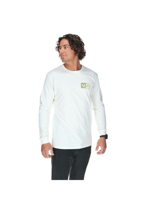 Polera M/C Hombre Shifted Ls Blanco-3