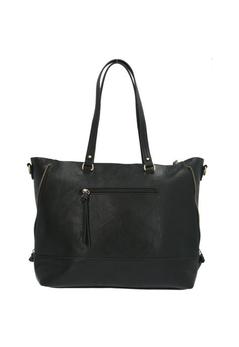 Cartera Mujer Craven Tote Negro-2