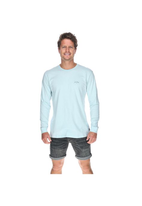 Polera M/L Hombre Performance Arch Azul-0
