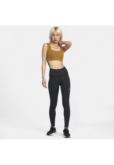Peto Deportivo Mujer Wide Strap J Tops Mostaza-4