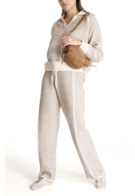 Pantalón Mujer Kavala Crema-7
