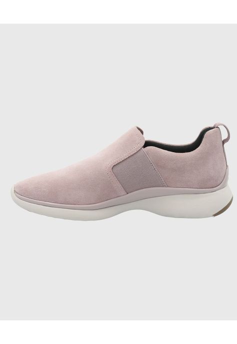 Zapatilla Cuero Mujer Sheer Rosado-5