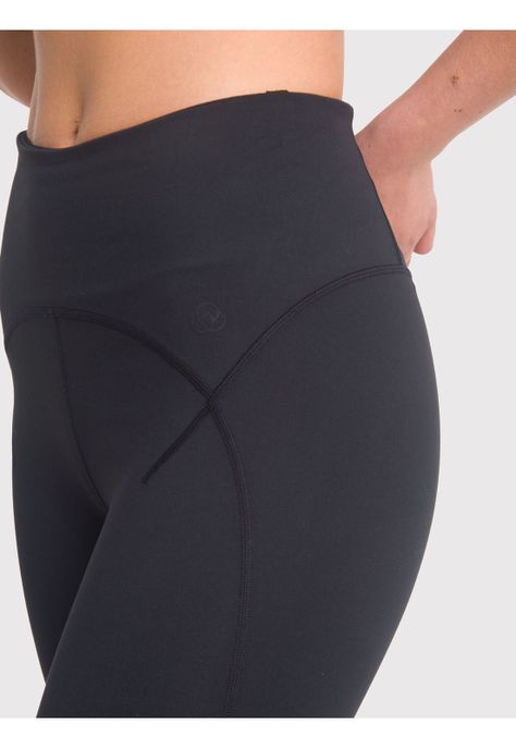 Calza deportiva 7/8 Mujer Ankle Helena Negra-1