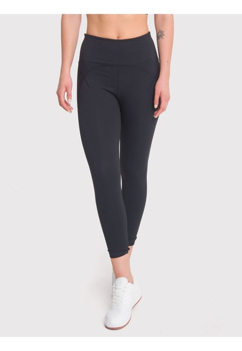 Calza deportiva 7/8 Mujer Ankle Helena Negra-3