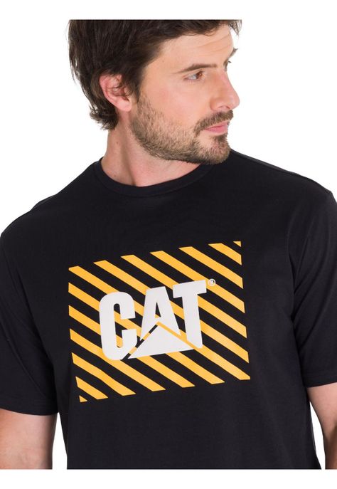 Polera Casual Everyday Workwear Hombre Negra-4