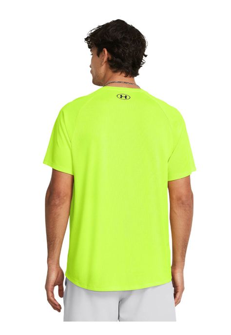 Polera manga corta UA Tech hombre Verde-1