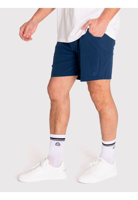 Short deportivo Hombre Training Azul-2