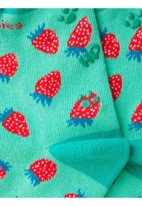 Calcetin Turquesa St Strawberry Niña-1