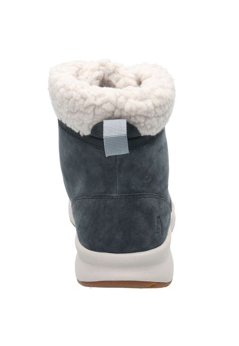 Botin Cuero Mujer Spinal Fur Boot Azul-6