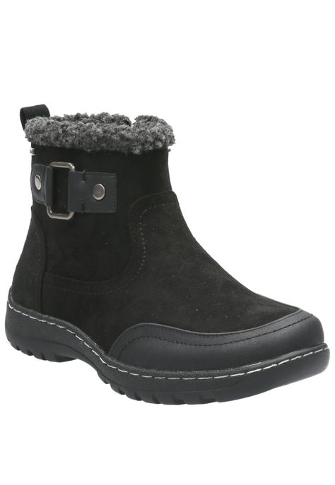 Botín Mujer Sole Negro-0