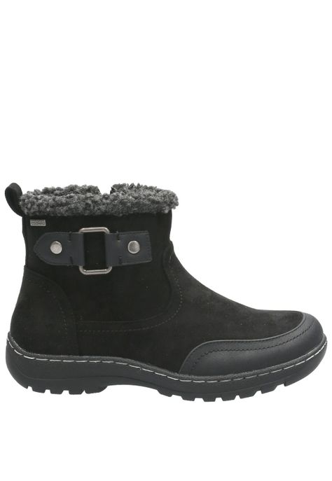 Botín Mujer Sole Negro-1