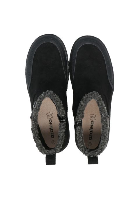 Botín Mujer Sole Negro-5
