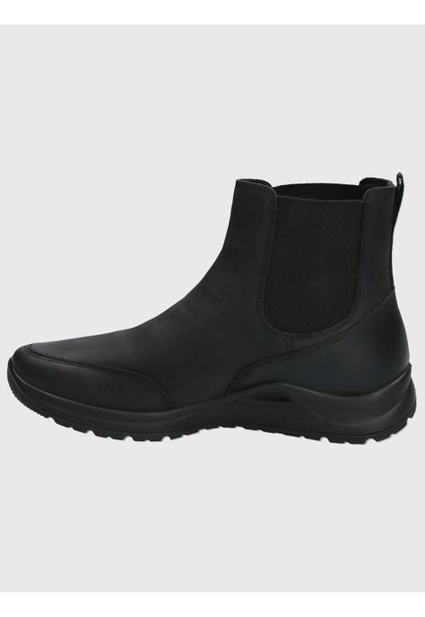 Botin Cuero Mujer Coley Negro-4