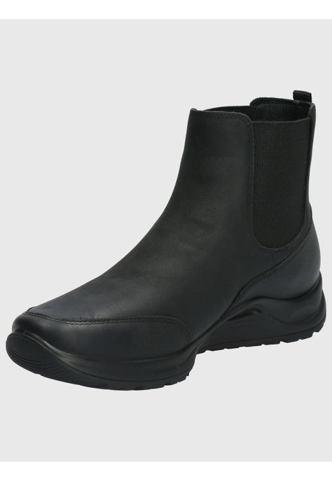 Botin Cuero Mujer Coley Negro-5