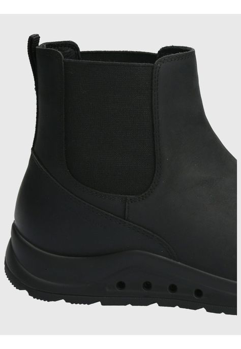 Botin Cuero Mujer Coley Negro-7