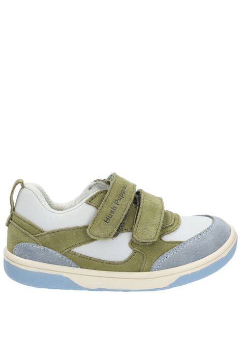 Zapatilla Cuero Lazo (26-29) Verde Niño-2