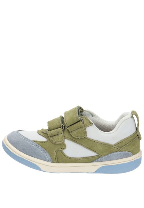 Zapatilla Cuero Lazo (26-29) Verde Niño-4