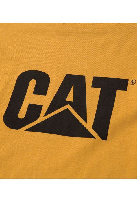 Polera Manga Corta Hombre Trademark Tee Amarillo-1