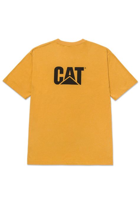 Polera Manga Corta Hombre Trademark Tee Amarillo-4