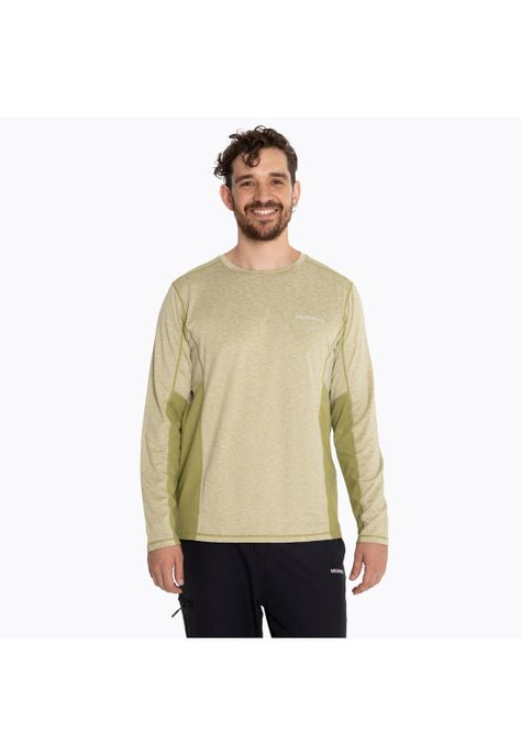 Polera Hombre Sport Long Sleeve Verde Musgo-0