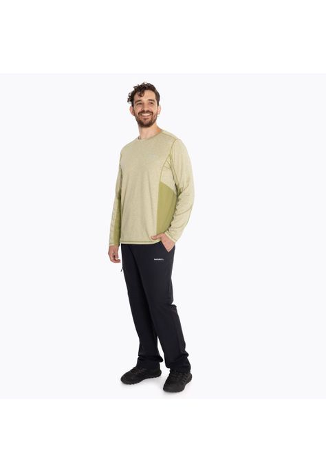 Polera Hombre Sport Long Sleeve Verde Musgo-4