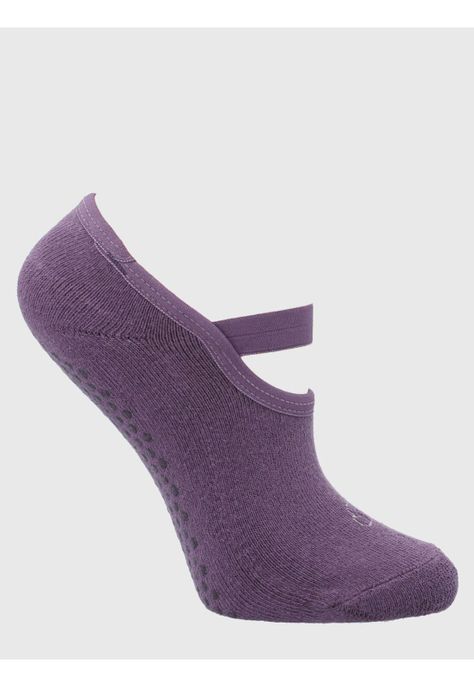 Calcetín Pilates Mujer Studio Grip Morado-0