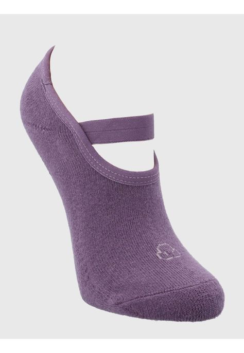 Calcetín Pilates Mujer Studio Grip Morado-1