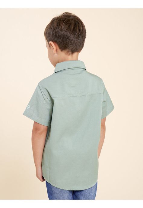 Camisa Niño Wild Verde-4