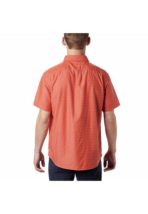 Camisa M/C Hombre Crystal Valley Naranjo-2