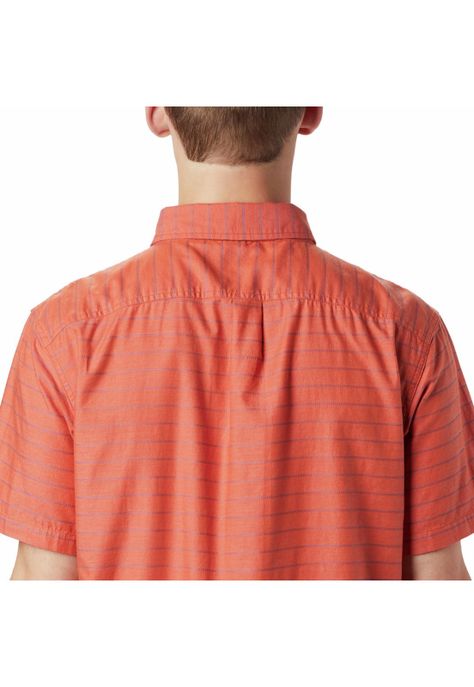 Camisa M/C Hombre Crystal Valley Naranjo-3