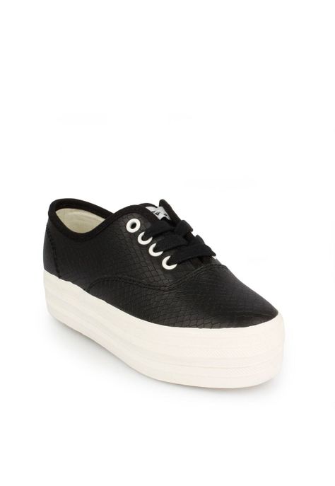 Zapatilla Cuero Managua Negro-0
