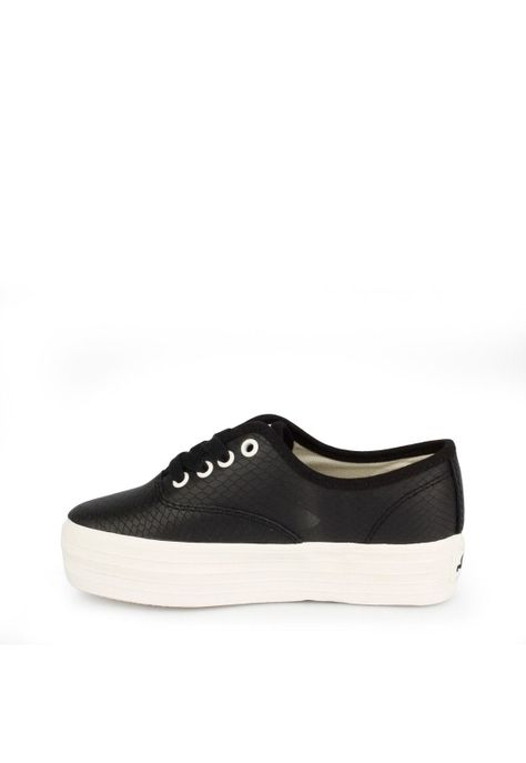 Zapatilla Cuero Managua Negro-2