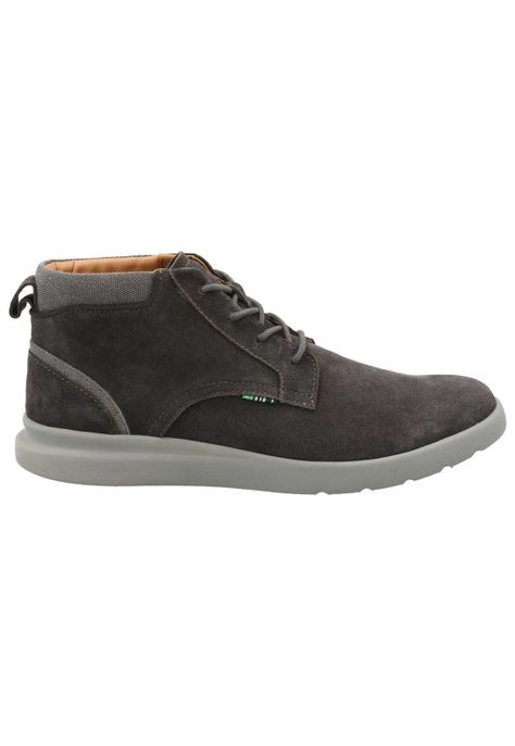 Botín Cuero Hombre Molik Gris-0