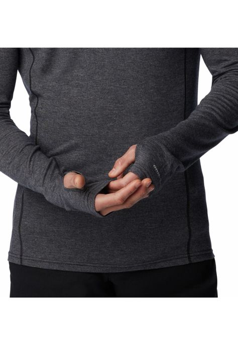 Primera Capa Polera Hombre Tunnel Spring Negro-4