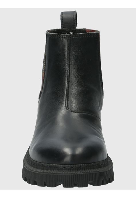 Botin Cuero Mujer Lacock Negro-3