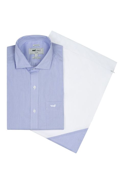 Camisa EasyIron Hombre Cuello Italiano Blanco-5