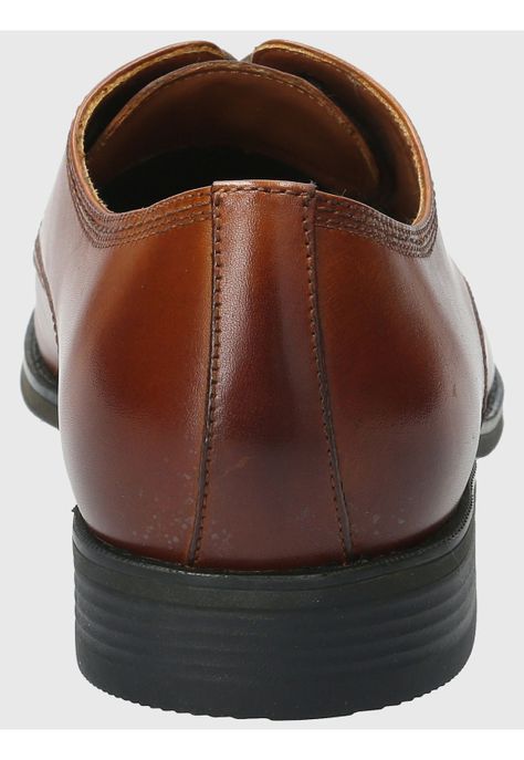 Zapato Cuero Hombre Rollo Café-6