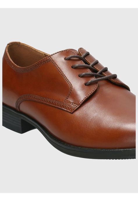 Zapato Cuero Hombre Rollo Café-7