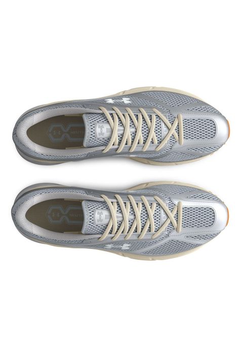 Zapatillas UA Apparition unisex plateadas-4