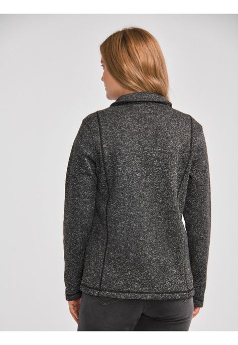 Polar Mujer W Sweater Fleece Full Zip Jacket Negro-4