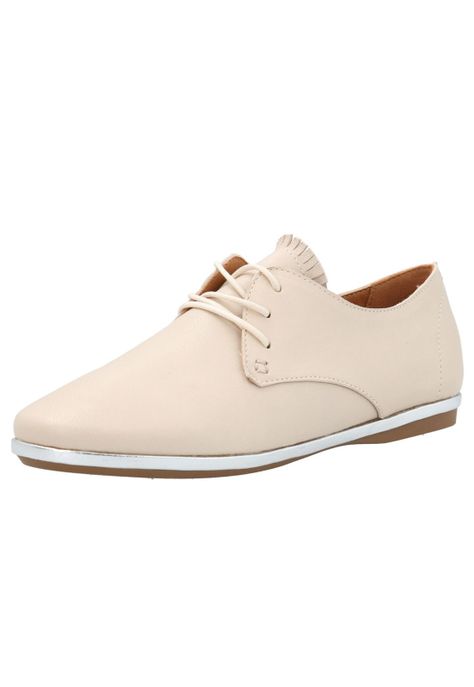 Zapato Cuero Mujer Patmos Blanco -3