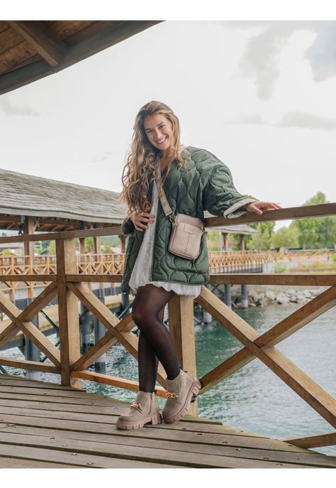Botín Milan Mujer Taupe-1
