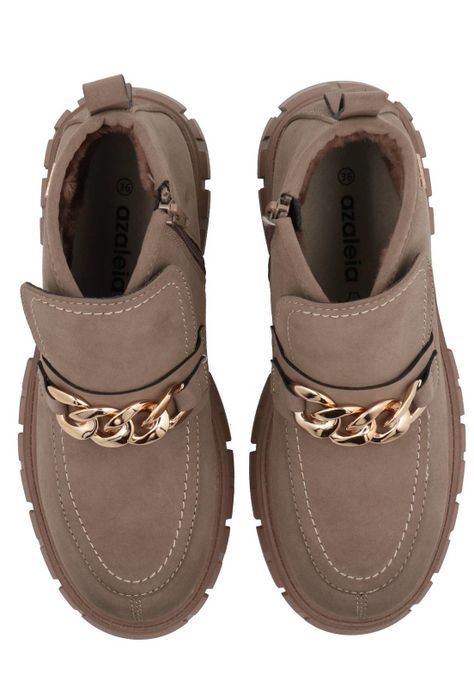 Botín Milan Mujer Taupe-8