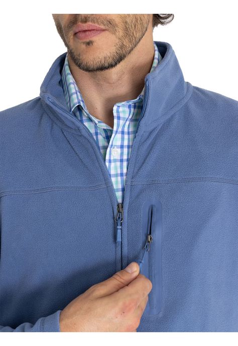 Polar Fibras Recicladas Azul Glasgow Hombre -8